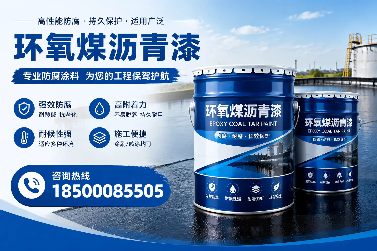 环氧煤沥青漆与其他漆类的比较，山南用户的选择依据